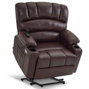 MCombo R7096 Power Lift Recliner Chair with Heat and Massage