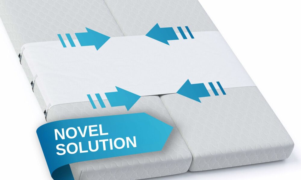 Twin to King Bed Converter | No Slipping | Innovative Solution as Bed Bridge for Couples & Families | Split King Gap Filler for Adjustable Bed, Installed in < 5 Min product image