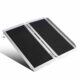 2FT Aluminum Wheelchair Ramp, Portable Folding Threshold Ramp, 800 lbs Capacity, Non-Slip Surface product image