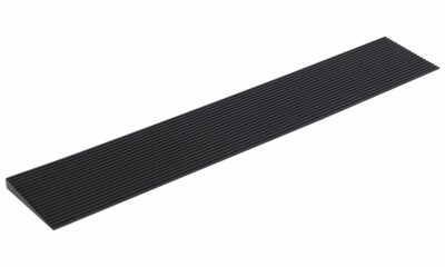Threshold Ramp 0.8" Rise, 35.4" Wide Non-Slip Rubber Door Entry Ramp Doorways Driveways Bathroom Raised Landings for Wheelchairs, Scooters, Walkers and Power Chairs product image