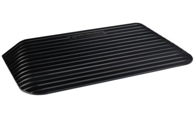 3" Rise Threshold Ramps Doorway, Wheelchair Ramp with Non-silp Surface, 4400 LBS Capacity, Solid and Portable, for Steps, Driveway and Curb Black 35.5" x 18.3" x 3" product image