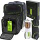Cat Carrier Backpack for Travel & Car, 3-in-1 Expandable Cat & Small Dog Backpack Carrier up to 25 lbs, Breathable & Waterproof Pet Carrier gray/green product image