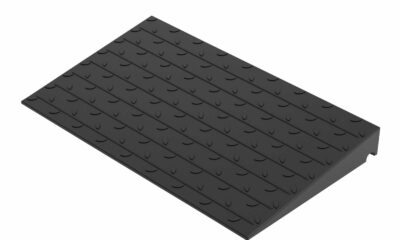 3.5" Rise Rubber Threshold Ramp for Wheelchairs and Scooters, 36 inch Long, 6000 lbs Load Capacity, Non-Slip, Heavy Duty Doorway Ramp for Indoor/Outdoor Use (3.5" Rise - 1 Pack) product image