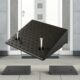 Nisorpa Rubber Curb Ramp, 40000 lbs Weight Heavy Duty Threshold Ramps for Shed Garage Door Steps or Driveway Curbside (5.5" Curb Ramp) 5.5 inch Rise product image