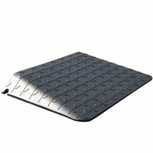 OrangeStar Rubber Threshold Ramp for Doorways, 3.5" Rise Non-Slip Wheelchair Ramp, 33000lbs Load Capacity, Rubber Curb Ramp for Wheelchair, Scooter product image