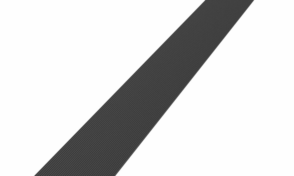 1.2" Rise Rubber Threshold Ramp for Doorways, Wheelchair Ramp for Home Entrance, Door Threshold Ramp for Wheelchairs, Walkers, Scooters, Strollers – Cuttable & Non-Slip Rubber Door Ramp product image