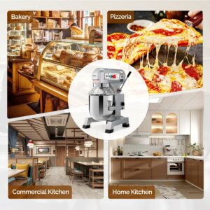 ROVSUN 10Qt 550W Commercial Stand Mixer