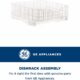 GE Appliances WD28X10384 Dishwasher Dishrack, Lower product image