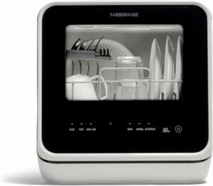 Farberware Portable Countertop Dishwasher with 5-Liter Tank