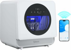 Silonn Countertop Dishwasher with App Control and Built-In Water Tank