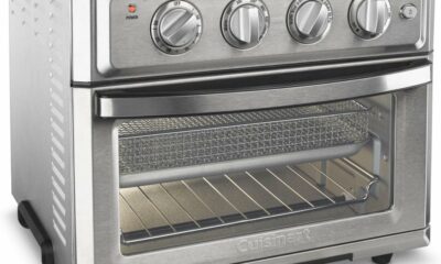 Air Fryer + Convection Toaster Oven by Cuisinart, 7-1 Oven with Bake, Grill, Broil & Warm Options, Stainless Steel, TOA-60 Airfryer Toaster Oven Stainless Steel product image