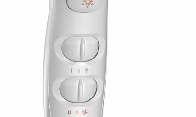Remington D5952 Titanium Fast Dry Hair Dryer, 1875 Watts, 3 Heat + 2 Speed Settings, Cool Shot, Concentrator Included 1 Count (Pack of 1) White/Rose Gold product image