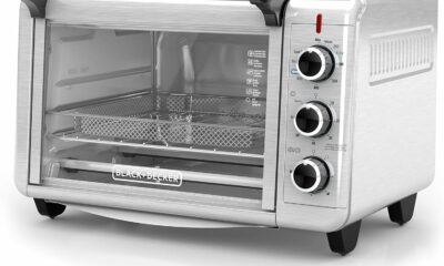 BLACK+DECKER TO3215SS 6-Slice Air Fryer Toaster Oven product image