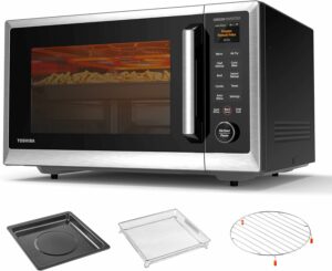 TOSHIBA ML2-STC13SAIT Air Fryer Combo Microwave Oven 1.3 Cu.Ft product image