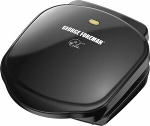 George Foreman GR10B 2-Serving Indoor Grill and Panini Press