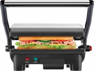 Chefman Panini Press Grill & Sandwich Maker with Non-Stick Plates