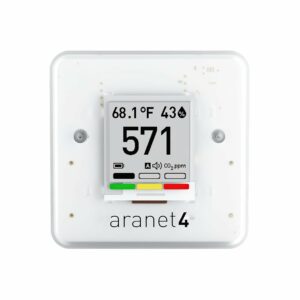 SAF Aranet4 CO2 Monitor with Temperature & Humidity