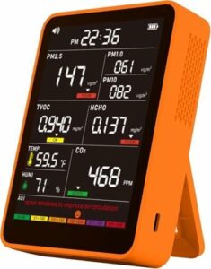 AQItech Indoor Air Quality Monitor with AQI