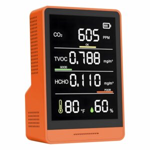 Xoopon Air Quality Monitor CO2 TVOC Formaldehyde