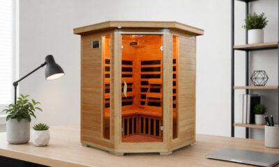 Blue Wave 3-Person Hemlock Corner Infrared Sauna with 7 Review for 2026 featured image